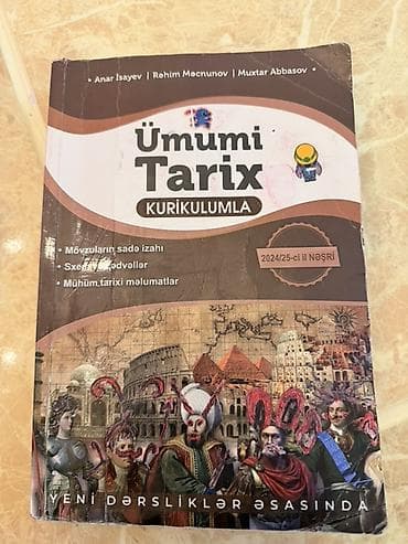 mətn pdf: Məhsul: “Ümumi Tarix – Kurikulumla” (2024/25-ci il nəşri) hazırlıq — 1