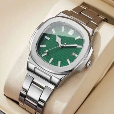 Zərif dizaynlı kişi qol saatı - Korpus və qolbaq: cilalanmış