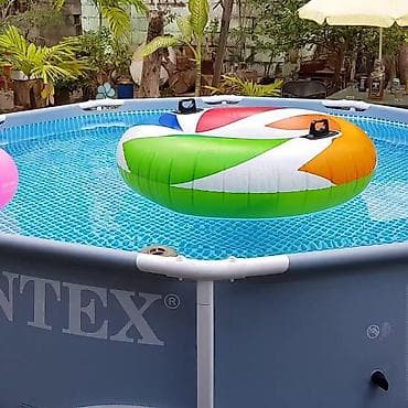 hoverboard 2 el: İntex firmasina mexsus hovuz Mehsul yenidir Karkasla yigilma Hovuz — 3