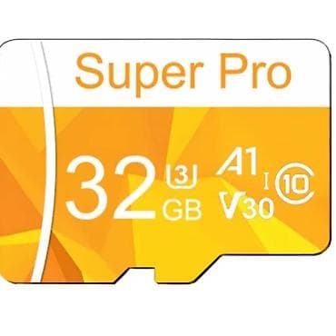 32 GB MicroSD Kart – Super Pro (Class 10, U3, A1, V30) Yüksək sürətli