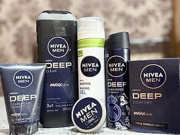 Kosmetik dəst, Nivea, 6 məhsul, Yeni, Ünvandan götürmə, Ödənişli çatdırılma — 1