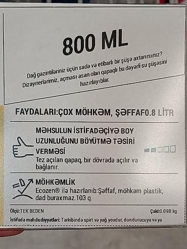 brend kurtka: Yenidir, İstifade olunmayıb, qapaği belə açilmayib. Etiketi de — 6