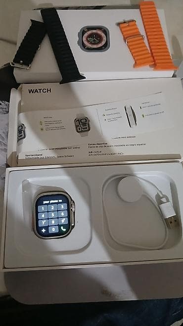smart android box: Yeni, Smart saat, Smart, Sensor ekran, rəng - Qara — 1