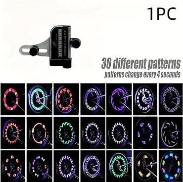Velosiped təkəri üçün LED “Spoke Light” işıqları - Təkərin şpislərinə — 6
