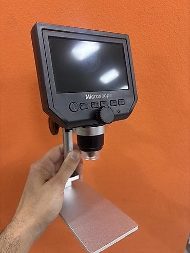 komputer ekran sekilleri: Rəqəmsal ekranlı stolüstü mikroskop Satılır yenidir bağlı karopkada HD — 2