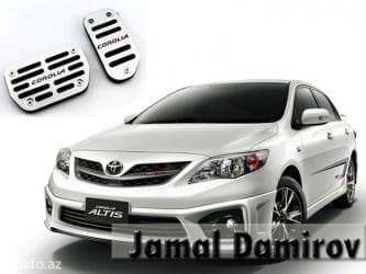 toyota rav4 monitor: Toyota corolla üçün pedal üzlükləri. Напедальники для toyota corolla — 1