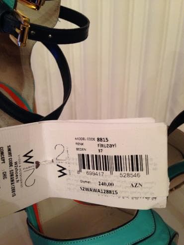 eqa shoes ecemi unvan: Туфли от wagona 
Одевались один раз — 1