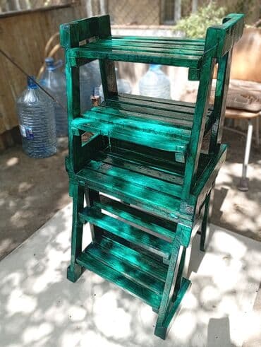 taxta piləkan: Oturacaq nərdivan — 4