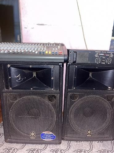 PW2500 Power Amplifier + Dynacord passıf qarışdırıcı sistemi Məhsul — 5