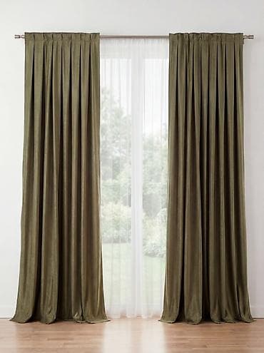 pencere perde: Məhsul: Qalın dekorativ pərdə dəstləri - Material: Yumşaq, sıx — 7