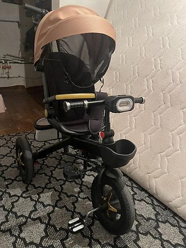 oyuncaq ekskavatorlar: Uşaq üçün 3 təkərli velosiped-araba (transformer) - 2-si arxada, 1-i — 4