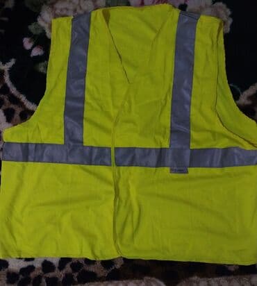 qaqa geyimi: Təhlukəsizlik jiletləri.Yeni Razmer:XXL /2 ədəd var. Sarı və Narıncı — 5