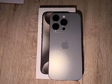 IPhone 15 Pro, 128 GB, Natural Titanium, Sənədlərlə