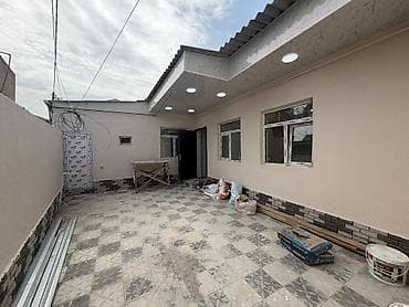 binə savxoz ev: 3 otaqlı, 100 kv. m, Kredit yoxdur, Yeni təmirli — 3