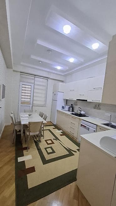 lankaran kiraye evler: Yeni təmirli, yeni mebellərlə təchiz olunub - 3 otaq, 2 balkon ( hər — 8