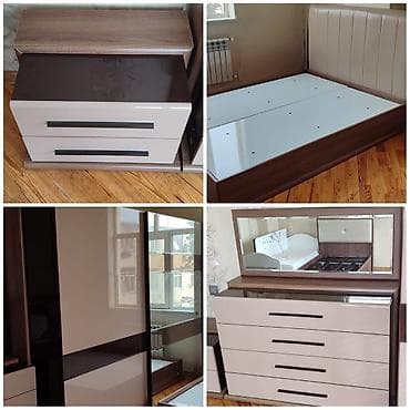 İkinəfərlik çarpayı, Dolab, 2 tumba, Termo, İşlənmiş