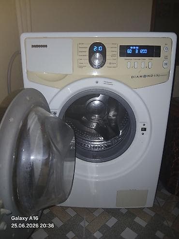 Paltaryuyan maşın Samsung, 6 kq, İşlənmiş, Avtomat, Qurutmasız, Kredit yoxdur, Ünvandan götürmə — 2