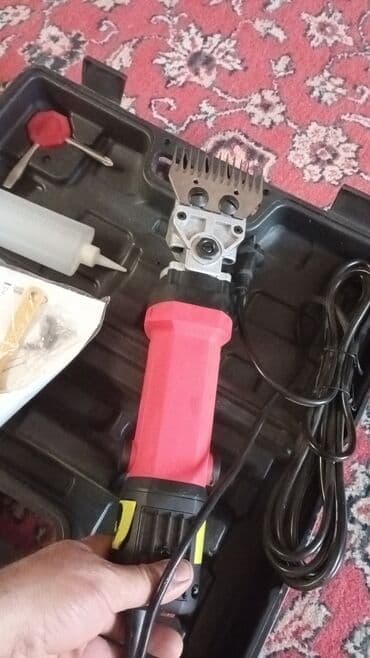 электрическая машинка для стрижки овец: Qoyun qirxan aparat,yenidir hec islenmeyib — 4