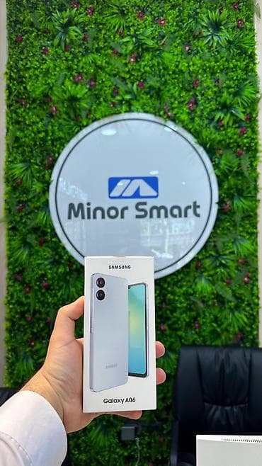 samsung galaxy star plus 2: Samsung Galaxy A06, 64 GB, rəng - Ağ — 1