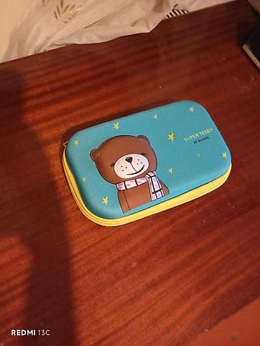 Məhsul: Bərk korpuslu qələm/aksesuar futlyarı – “Super Teddy at