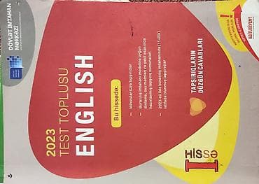 Testlər: İngilis dili Testlər 11-ci sinif, DİM, 1-ci hissə, 2023 il — 1