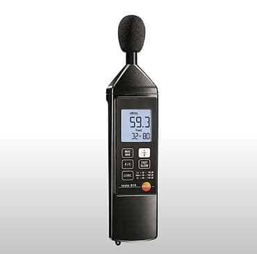 kir: Sonometr Model: Testo 815 Geniş mühitlərdə dəqiq səs-küy ölçmələri — 3