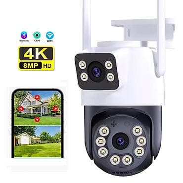 osmo kamera: 4MP/8MP UHD 2-in-1 WiFi Təhlükəsizlik Kamerası - 4MP və ya 8MP (4K) — 2