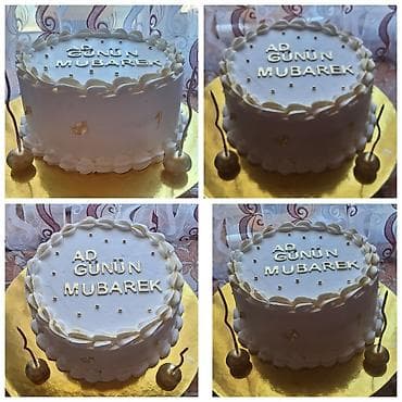 tort sekili: Evdə hazırlanmış şirniyyatlar və tortlar - Qat-qat xəmirli, üzəri — 10