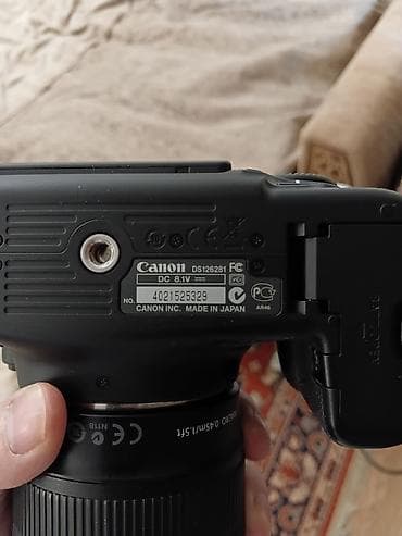 Kompüter, noutbuk və planşetlər: İdeal vəziyyətdə Canon EOS 60D DSLR fotoaparat + 18-135mm IS kit — 7