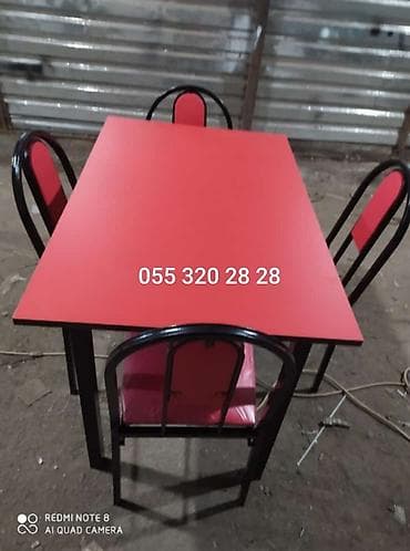 masa misa: 4 nəfərik 6 nəfərin 8nəfərik stol və sutul sexdən sez qiymətinə onlayn — 4
