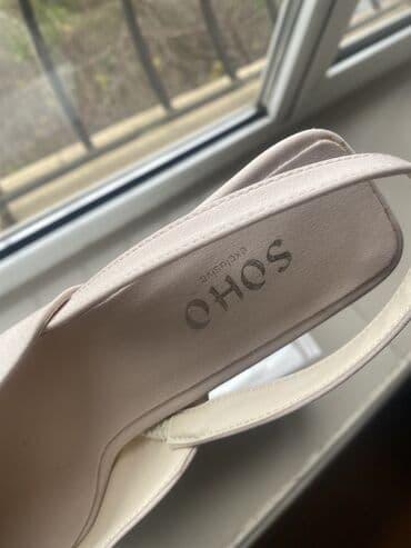 parçadan qadın mokasinlər: Tuflilər, Ölçü: 36, rəng - Çəhrayı, Yeni — 6