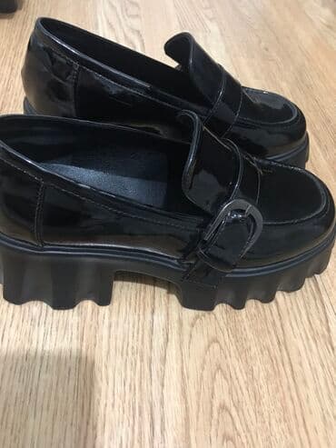 женские бордовые туфли: Туфли, Размер: 38, цвет - Черный, Новый — 5