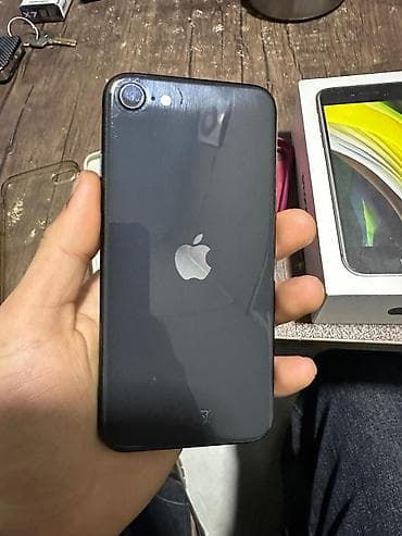 iphone 7 plus satilir: IPhone SE 2020, 128 GB, Qara, Zəmanət, Barmaq izi, Simsiz şarj — 5