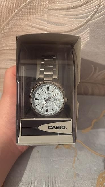 sensor saatlar: Casio kişi qol saatı – klassik metal dizayn - Markası: Casio - — 1