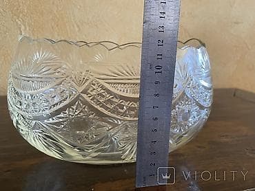 k meyve: Kristal salat qabı - Material: Yüksək şəffaflığa malik yüksək — 2