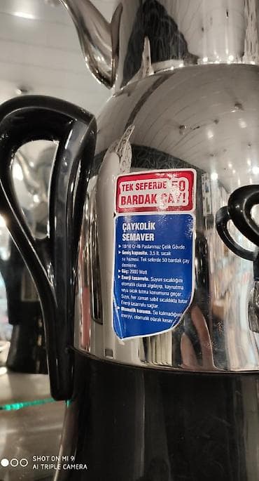 samavar ucuz: Samovar Elektrik samovar Korkmaz Türkiyə istehsali 50 bardak çay — 5