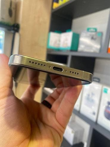 pn telecom: IPhone 15 Pro Max, 256 GB, Natural Titanium, Face ID — 6