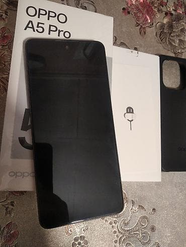 iphone 3gs ekran: Oppo A5 Pro, 128 GB, rəng - Mavi, Barmaq izi, Sənədlərlə — 2
