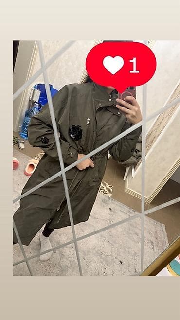 Sheggy firmasi alinib M L Xl Qadın üçün uzun parka/kaban –