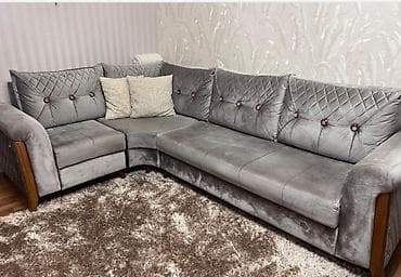 Künc divan, Açılmayan, Vеlur parça