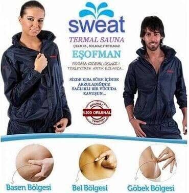 1 gune 1 kilo ariqlamaq: Xanımlar Bəylər Tərləmə və zəyifləmə eşofmanı. Artıq çəkidən əziyət — 1