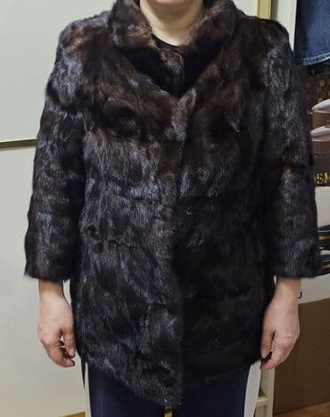 BMW: Qadınlar üçün təbii kürk paltar - Model: qısa palto forması - Rəng — 2