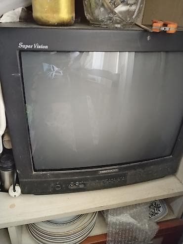 vestel televizoru: Daewoo “Super Vision” kineskop televizoru - Ekran: təxminən 20–21 — 1