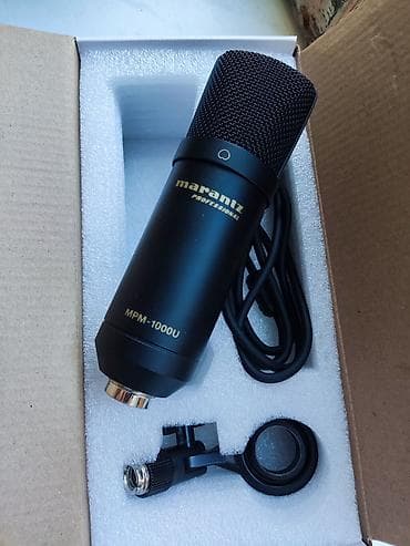 mikrafon kalonka: Marantz Professional MPM-1000U USB studiya mikrofonu - USB bağlantılı — 2