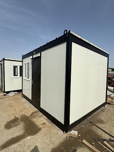 kontener ev: Modul konteyner otaq - Ölçü: təxmini 3x4 m (şəkillərə əsasən kompakt — 2