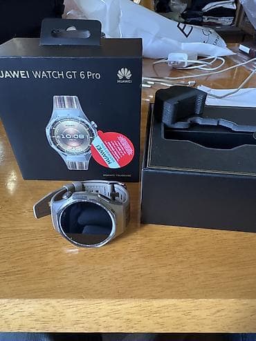 smartwatch hw56 plus: Yeni, Smart saat, Huawei, Sensor ekran, rəng - Ağ — 4