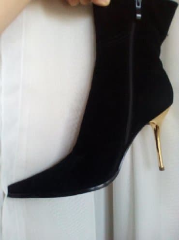 çəkmə: Ölçü: 38.5, rəng - Qara, Yeni — 3