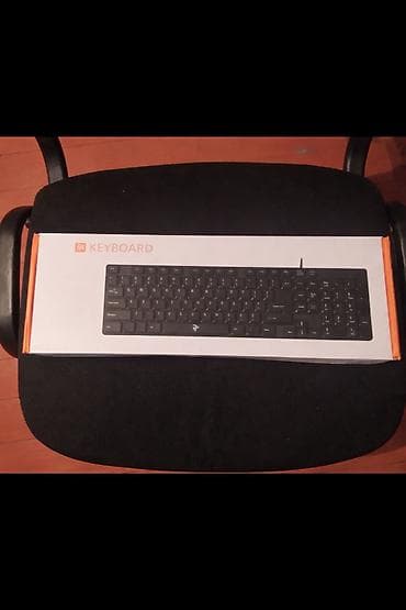 texnomart gence: Tam ölçülü klaviatura təzə bağlı qutuda qara rəng usb girişli — 1