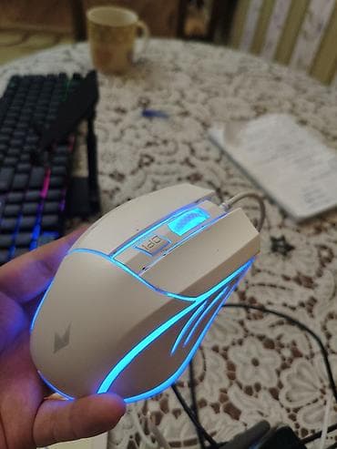 tp link az: SPARK RGB arxa işıqlı simli klaviatura rgb sicannan - Tam ölçülü — 5