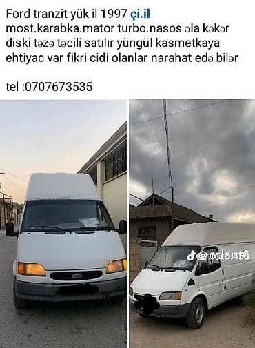 9000 reyal alici yassinFord Transit yük mikroavtobusu, 1997-ci il